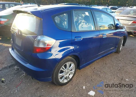 2009 Honda Fit Sport from USA, damaged, VIN JHMGE884X9S053892